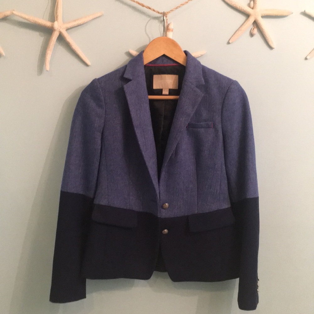 Banana Republic two tone blazer